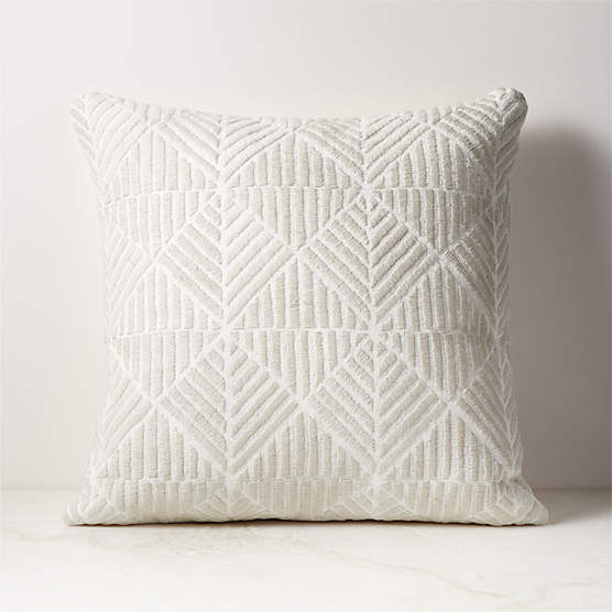 Network Grey Linen Throw Pillow Cover 20" by Ackerman