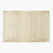 Neutro Sand and Warm White Abstract Hand-Knotted New Zealand Wool Area ...