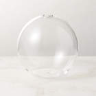 Amata Round Clear Glass Vase