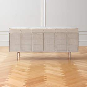 Suffolk grasscloth deals media credenza