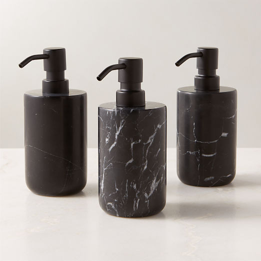 Nexus Black Marble Soap Pump