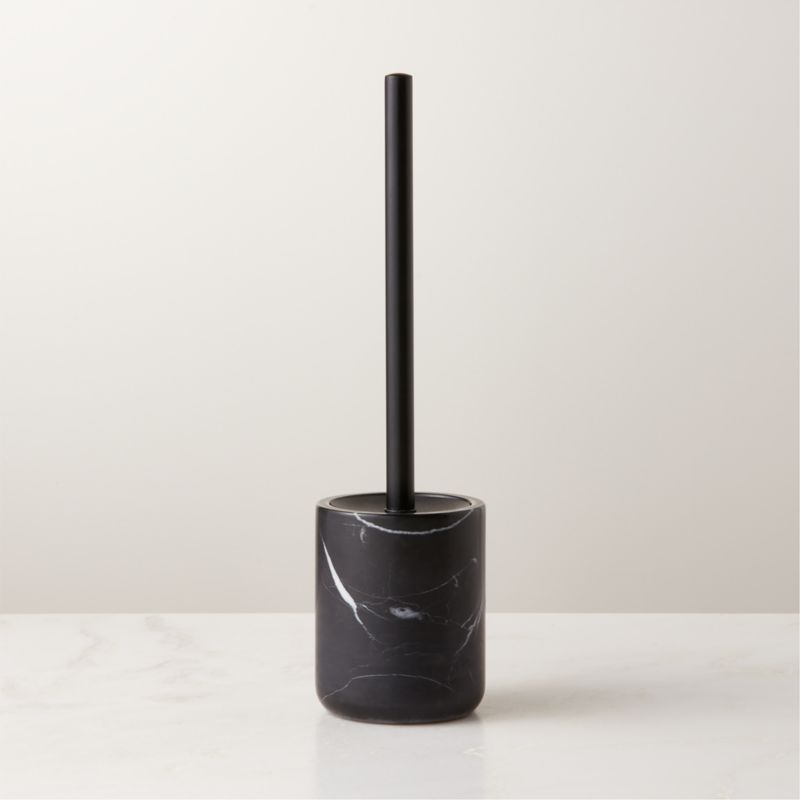 View Nexus Black Marble Toilet Brush details