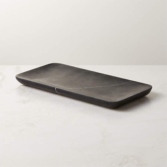 Nexus Black Marble Vanity Tray