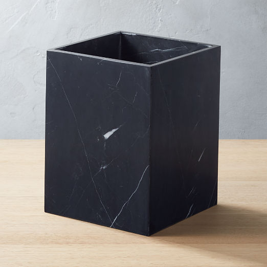 modern waste baskets CB2