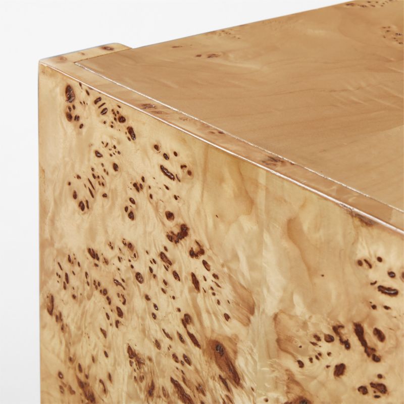 Niche 70" Neutral Burl Wood Console Table - image 7 of 12