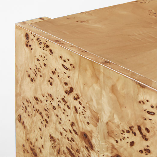 Niche 70" Neutral Burl Wood Console Table