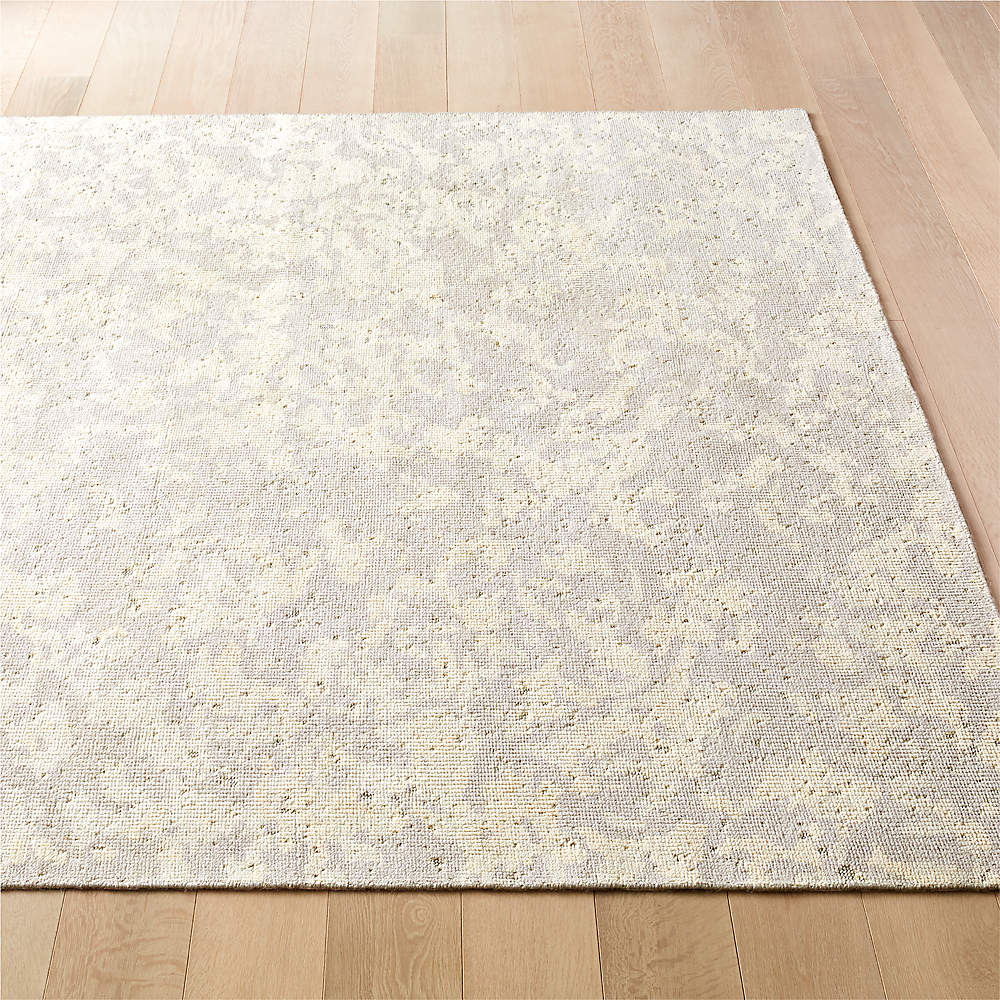 Nico Grey Ivory Hand Knotted Rug 8 X10, Ivory And Grey Rug