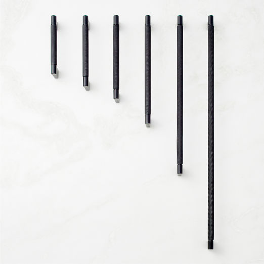 Nicolo Knurled Black Handles