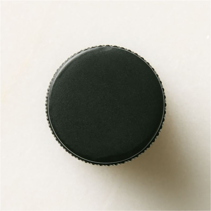 Nicolo Knurled Black Cabinet Knob - image 2 of 4
