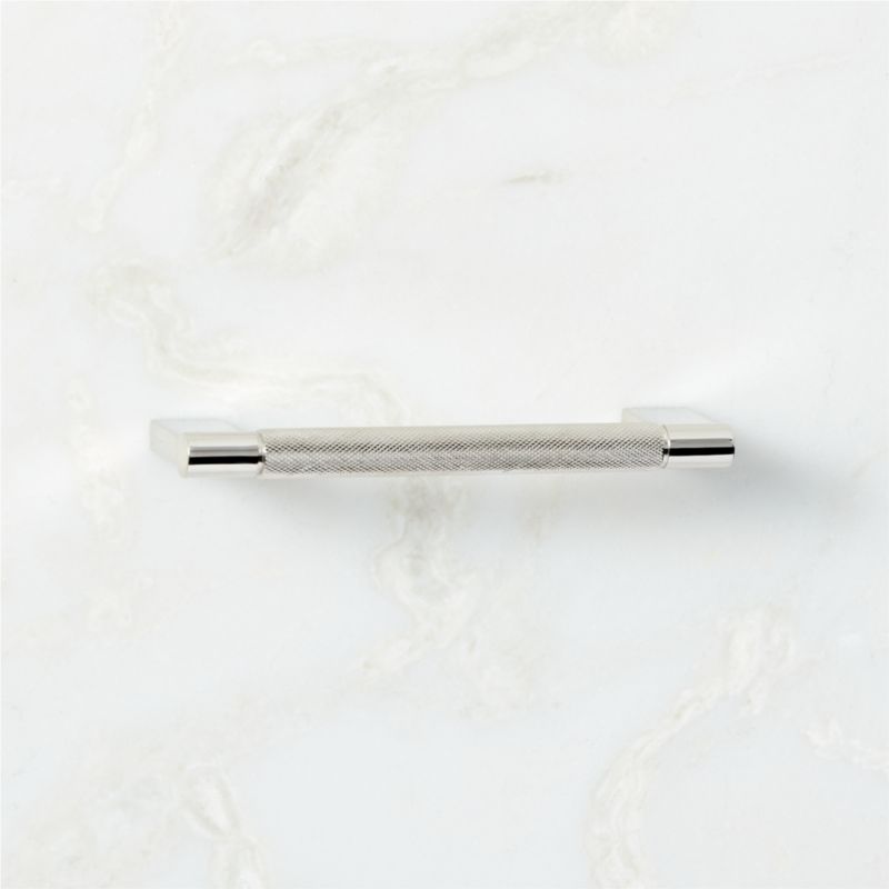 5" Nicolo Knurled Polished Nickel Handle - image 3 of 5