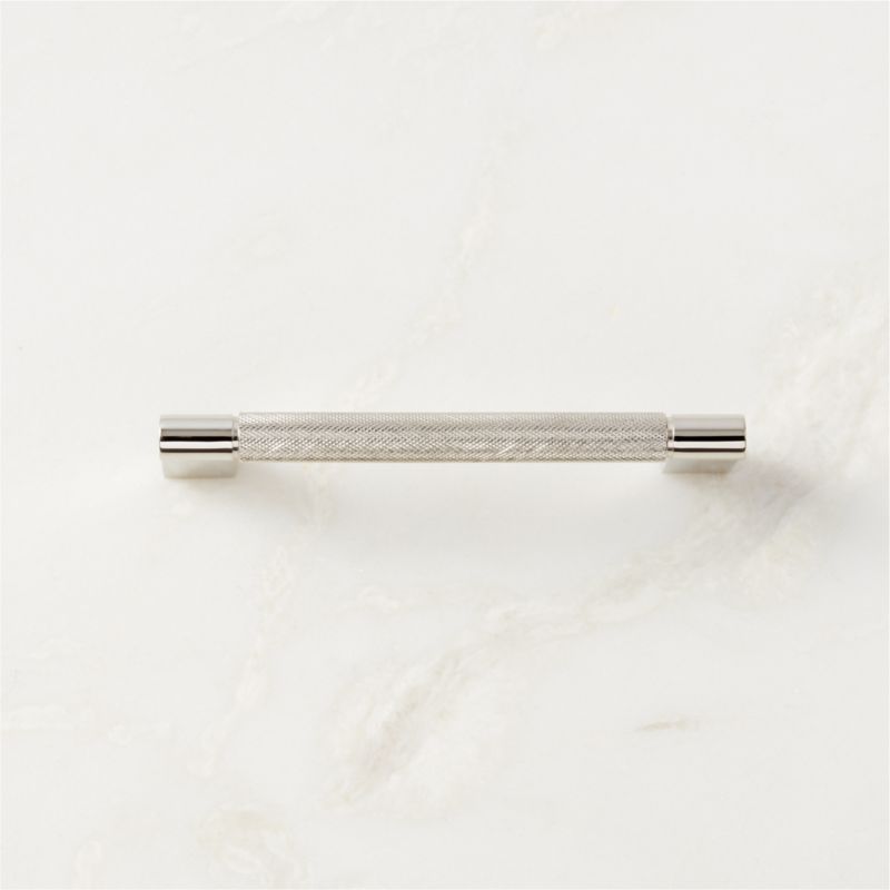 5" Nicolo Knurled Polished Nickel Handle - image 0 of 5