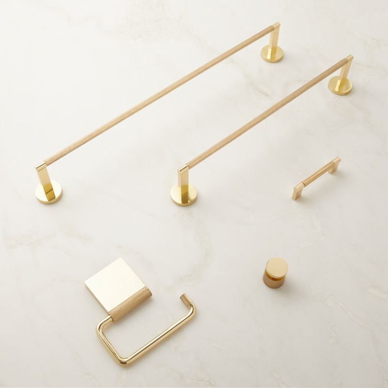 Brass Toilet Paper Holder –