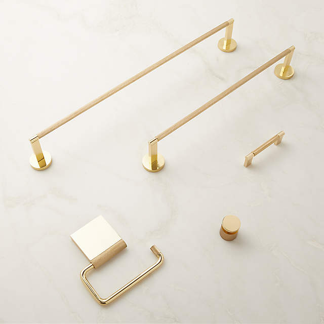 Rosa Brass Cabinet Handle  The Build by Temple & Webster