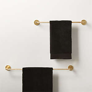 Black & Rose Gold 6 Pin Bathroom Cloth Hooks Hanger