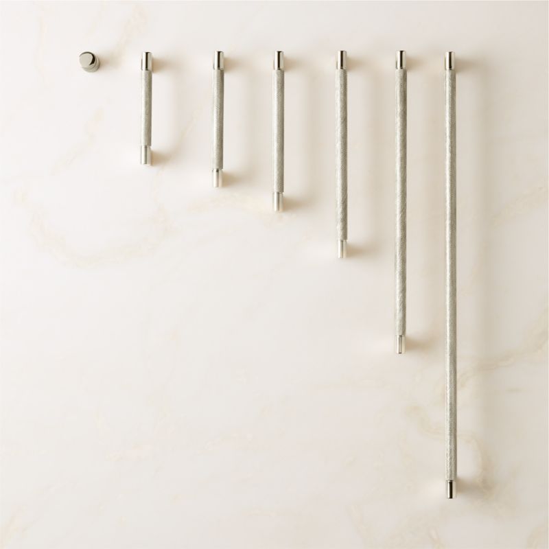 Nicolo Knurled Pollished Nickel Cabinet Knob - image 2 of 4