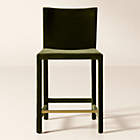Nigel Green Velvet Counter Stool