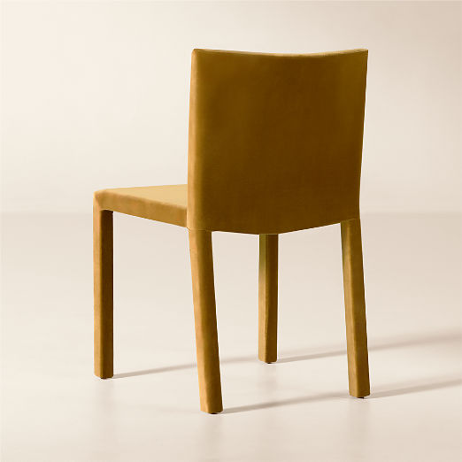 Nigel Turmeric Velvet Dining Chair