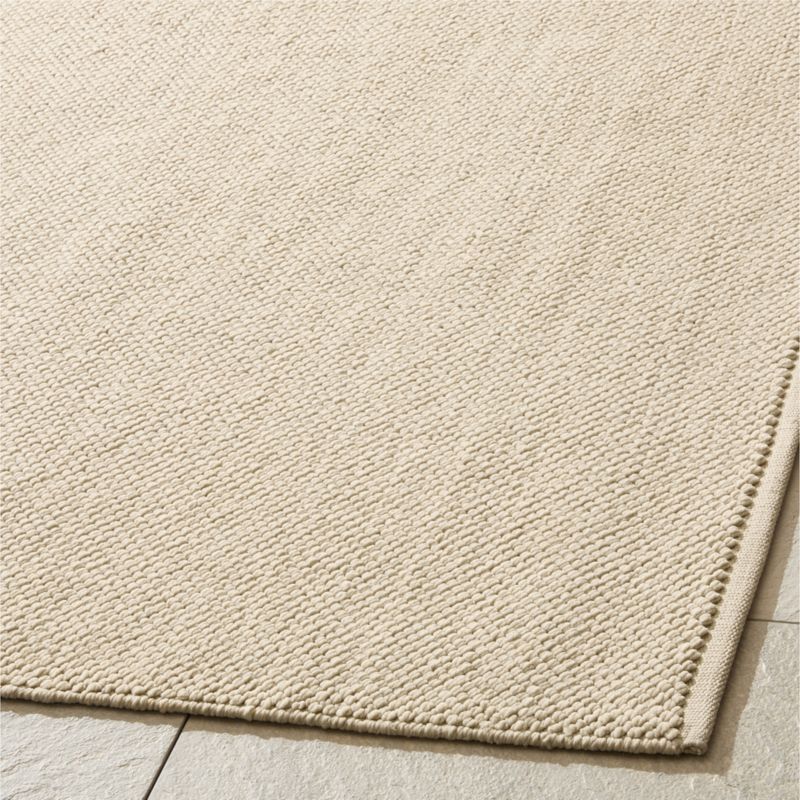 Niya Taupe Indoor/Outdoor Performance Boucle Area Rug 6'x9' - image 2 of 4