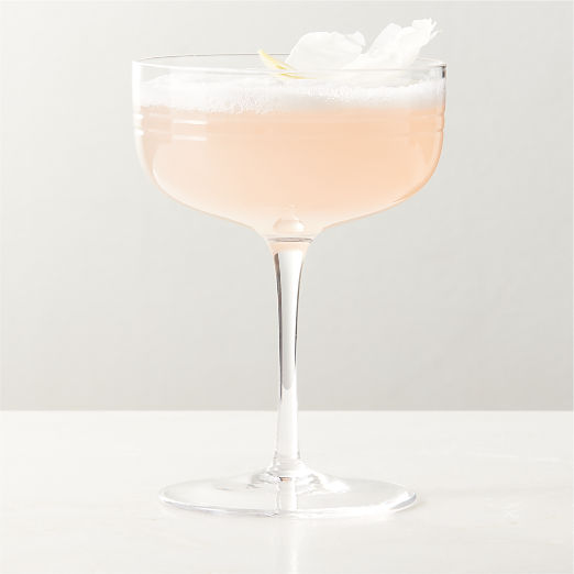 Noemie Etched Coupe Glass by goop