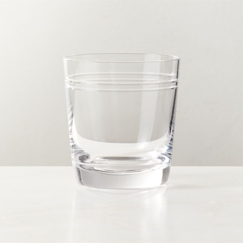 Noemie Etched Double Old-Fashioned Glass by goop - image 1 of 11