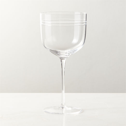 Noemie Etched Red Wine Glass by goop