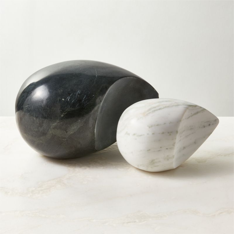 Nokomis White Onyx Decorative Object Small - image 1 of 7