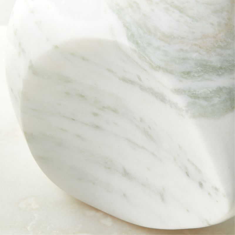 Nokomis White Onyx Decorative Object Small - image 3 of 7