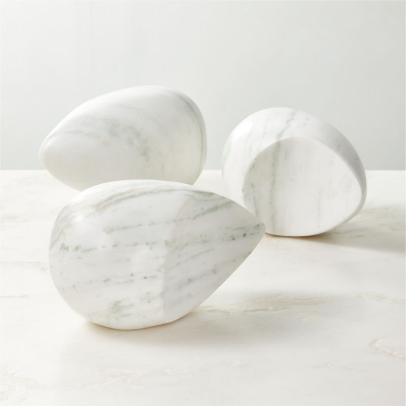 Nokomis White Onyx Decorative Object Small - image 4 of 7