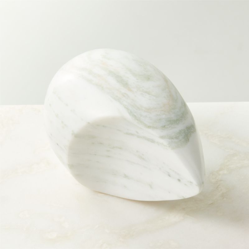 Nokomis White Onyx Decorative Object Small - image 2 of 7