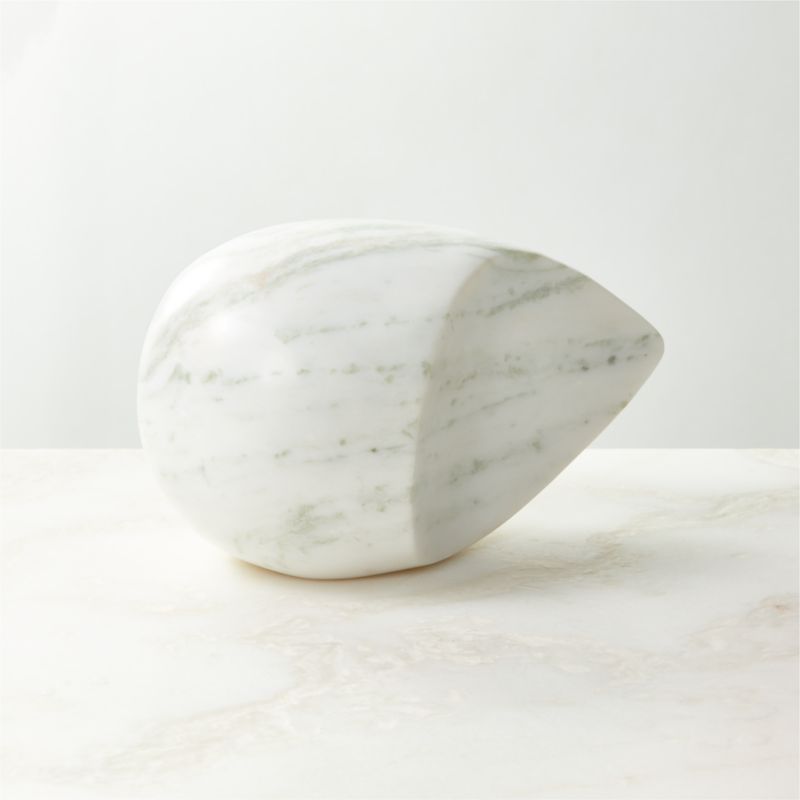 Nokomis White Onyx Decorative Object Small - image 0 of 7