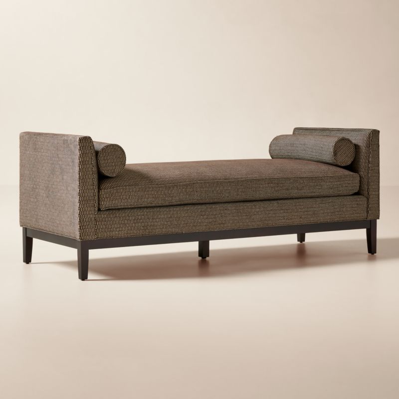 Nolan Brown Pattern Daybed - image 2 of 6