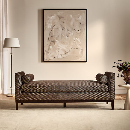 Nolan Brown Pattern Daybed