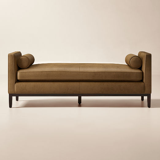 Nolan 75" Leather Daybed