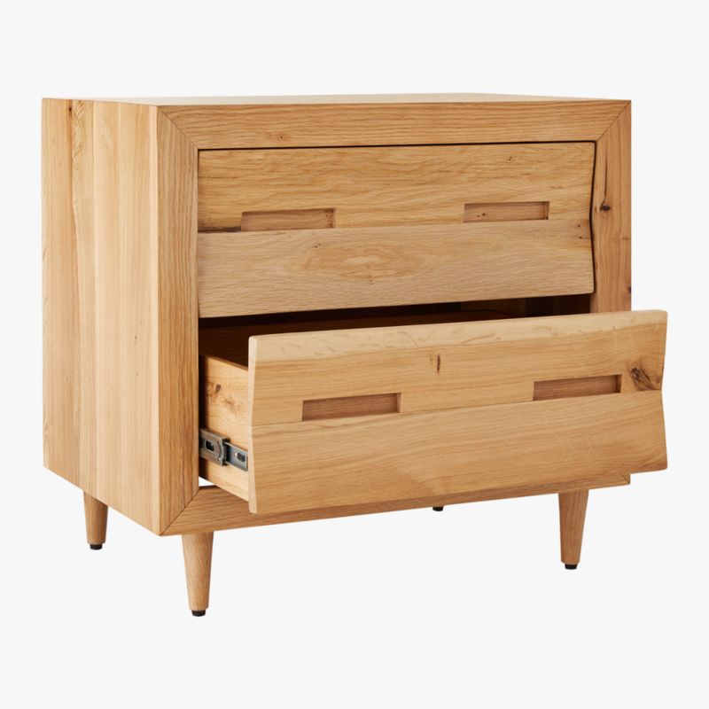 Nomi Oak Nightstand - image 5 of 10