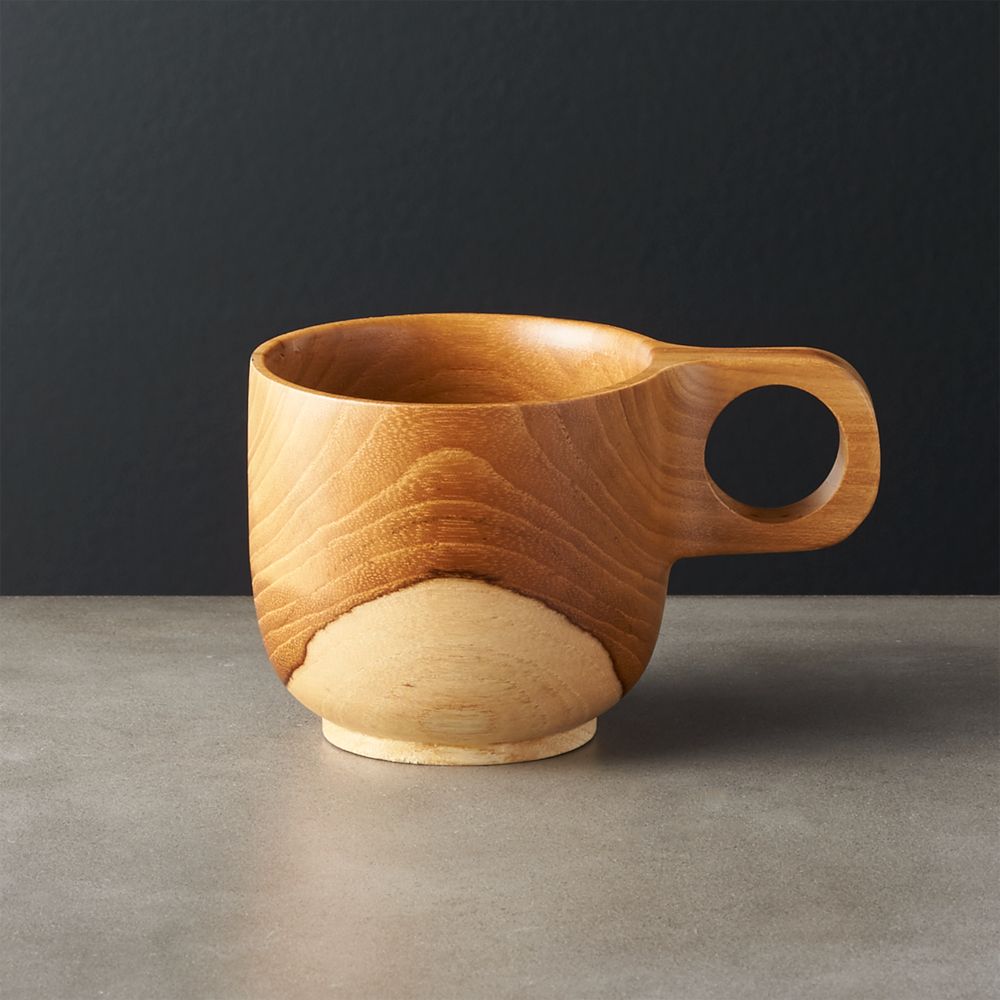 Online Designer Kitchen Nook Wood Tea Cup