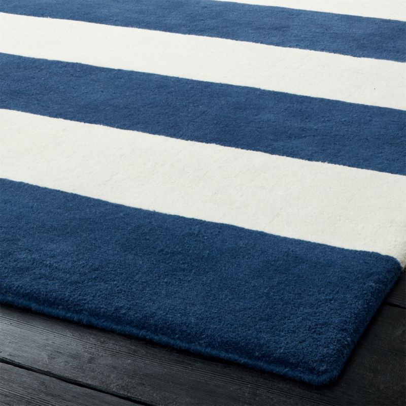 Noren Blue-White Area Rug 5'x8' - image 5 of 6