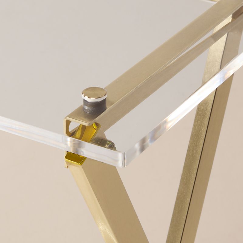 Novo Acrylic Folding Table - image 3 of 5
