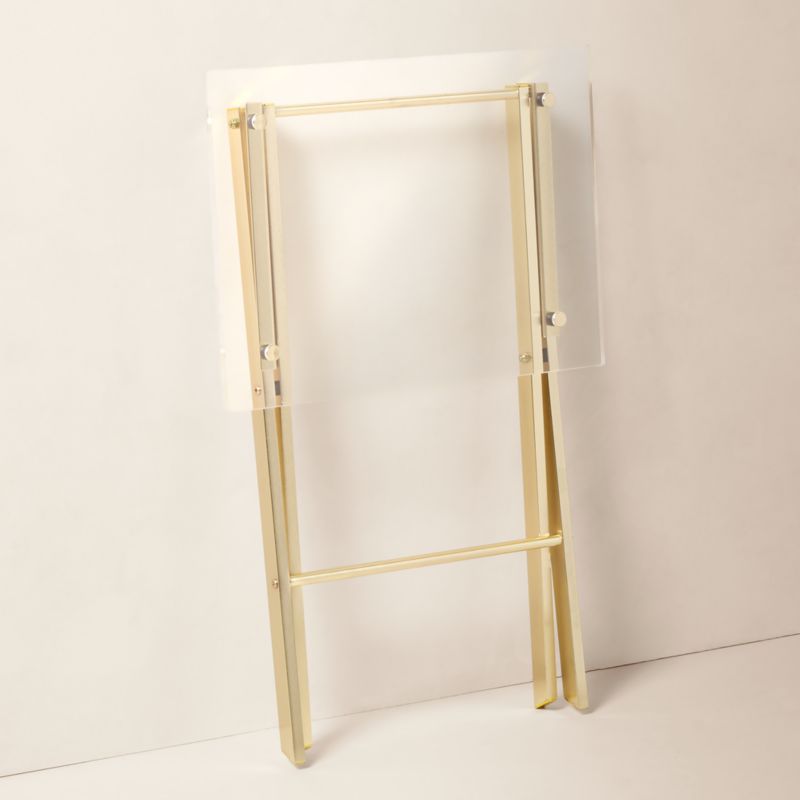 Novo Acrylic Folding Table - image 4 of 5