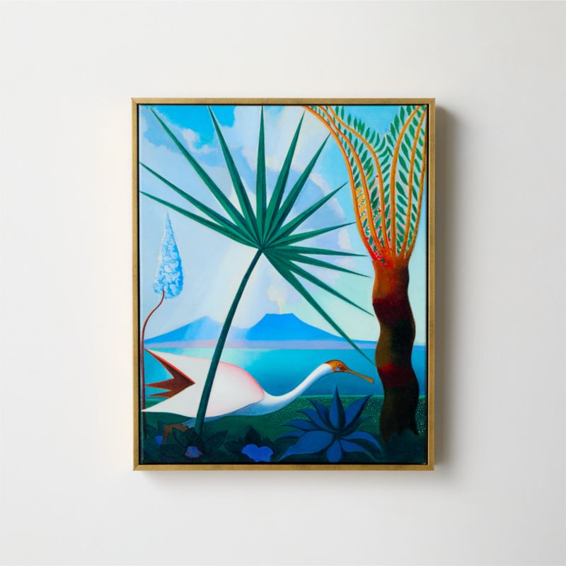 'Neapolitan Song' Framed Wall Art by Joseph Stella 17"X21" - image 0 of 3