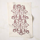 Nutcracker Kingdom White with Red Organic Cotton Tea towel