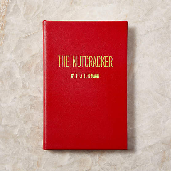 "The Nutcracker" Red Leather Book by E. T. A. Hoffmann