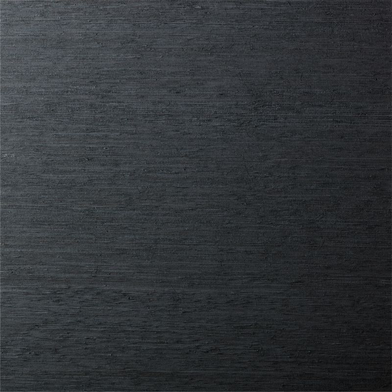 Obsidian Grey Hemp Wallpaper - image 1 of 2