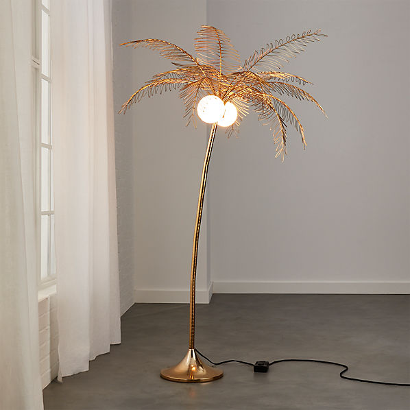 Ocean Palm Tree Floor Lamp Reviews Cb2 Canada