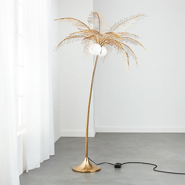 palm tree lamp post