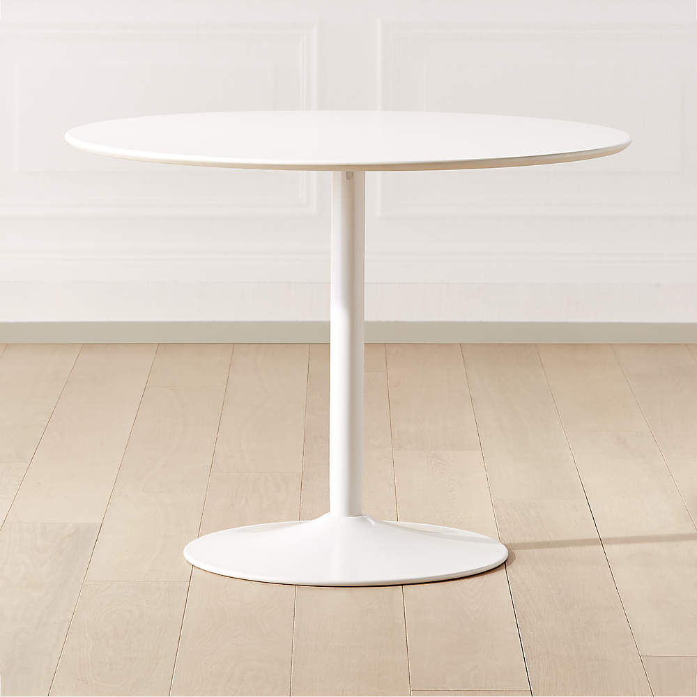 Odyssey white store dining table