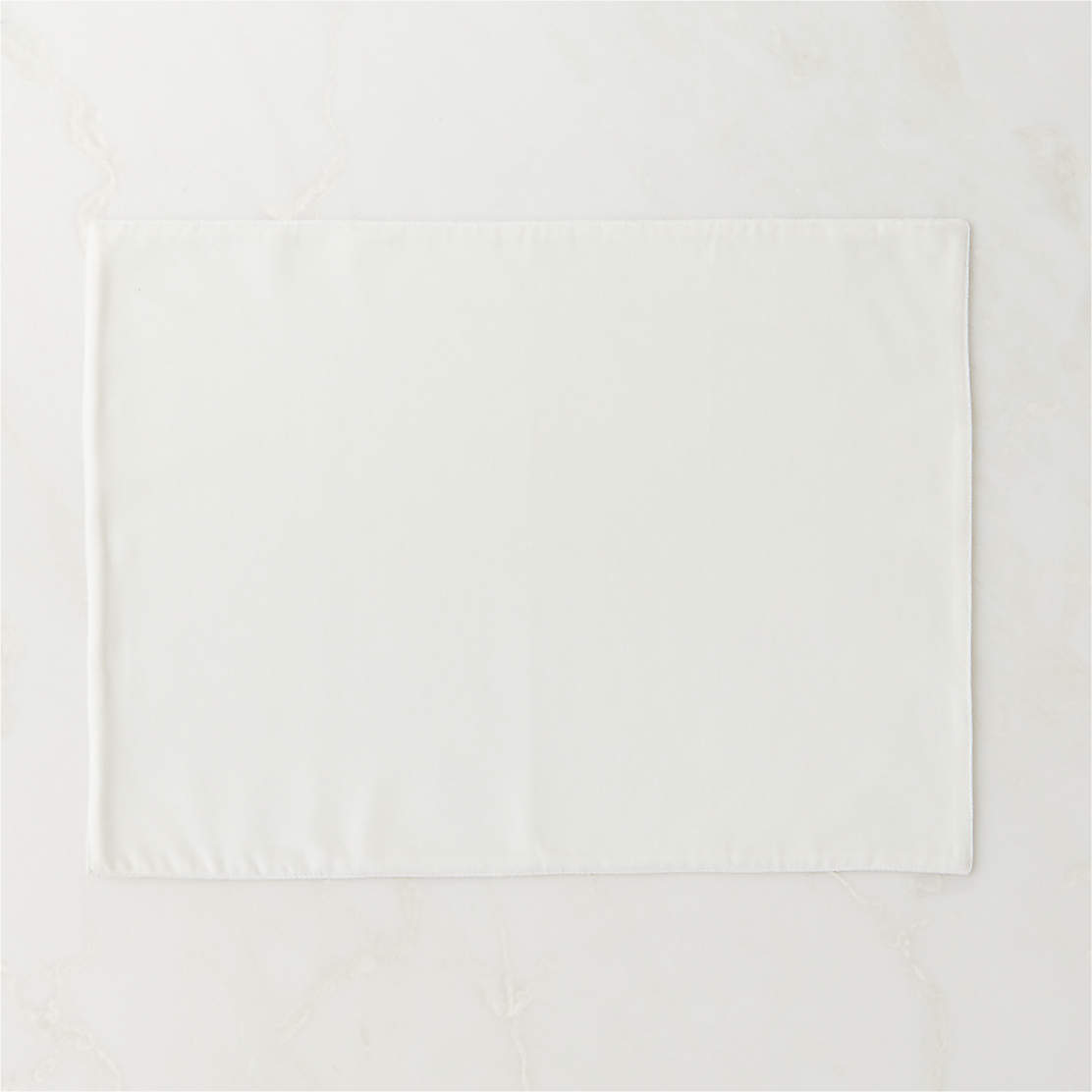 Modern Black Velvet Placemat + Reviews CB2 Canada