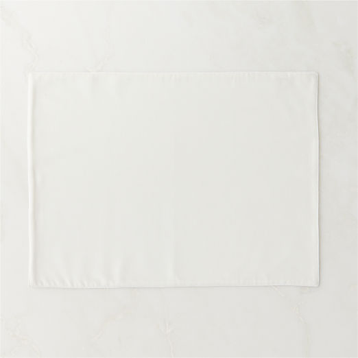 Off White Velvet Placemat