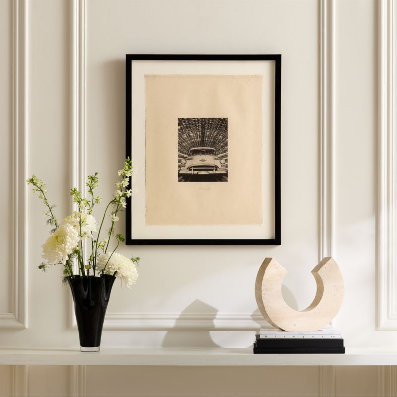 Oldsmobile Vintage Photo Framed Wall Art 20"x26" - image 1 of 5