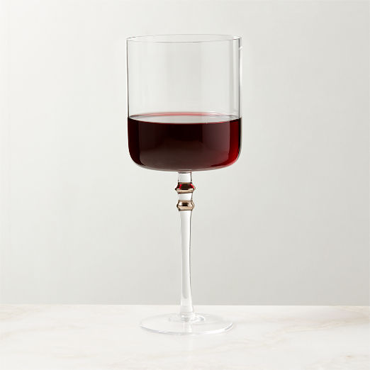 Modern Red Wine Glasses | CB2