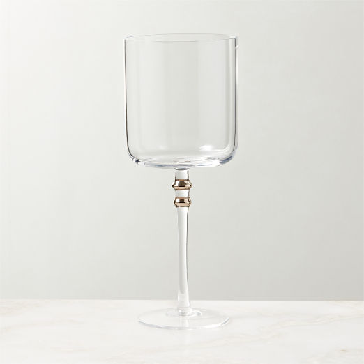 Olivia Clear Red Wine Glass